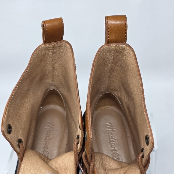 Madewell Brown Combat & Moto Boots - Picture 10 of 10